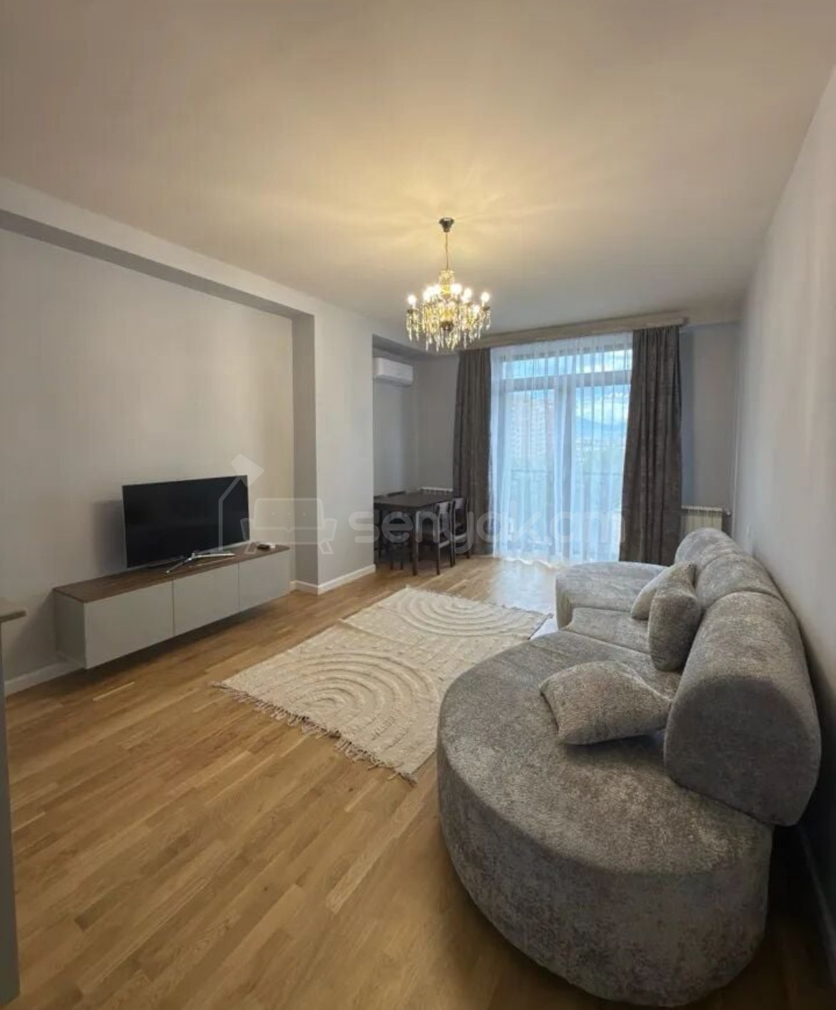 2 Սենյականոց Բնակարան Նորակառույցում, 59քմ, 9/13 հարկ, Կապիտալ Վերանորոգված, Կահավորված