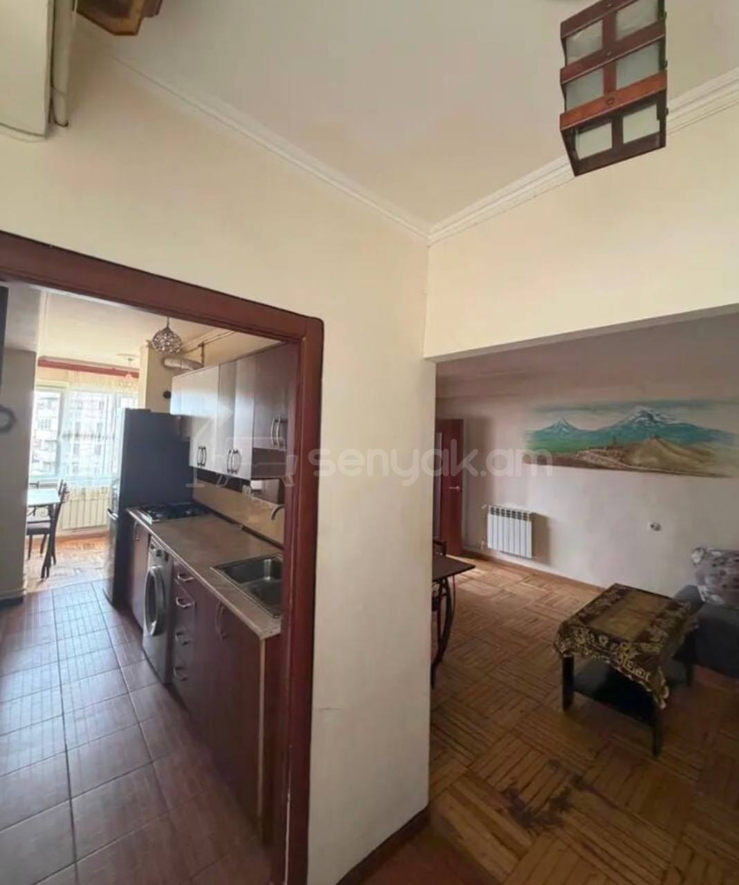 2 Սենյականոց Բնակարան, 55քմ, 7/9 հարկ, Կոսմետիկ Վերանորոգված, Կահավորված