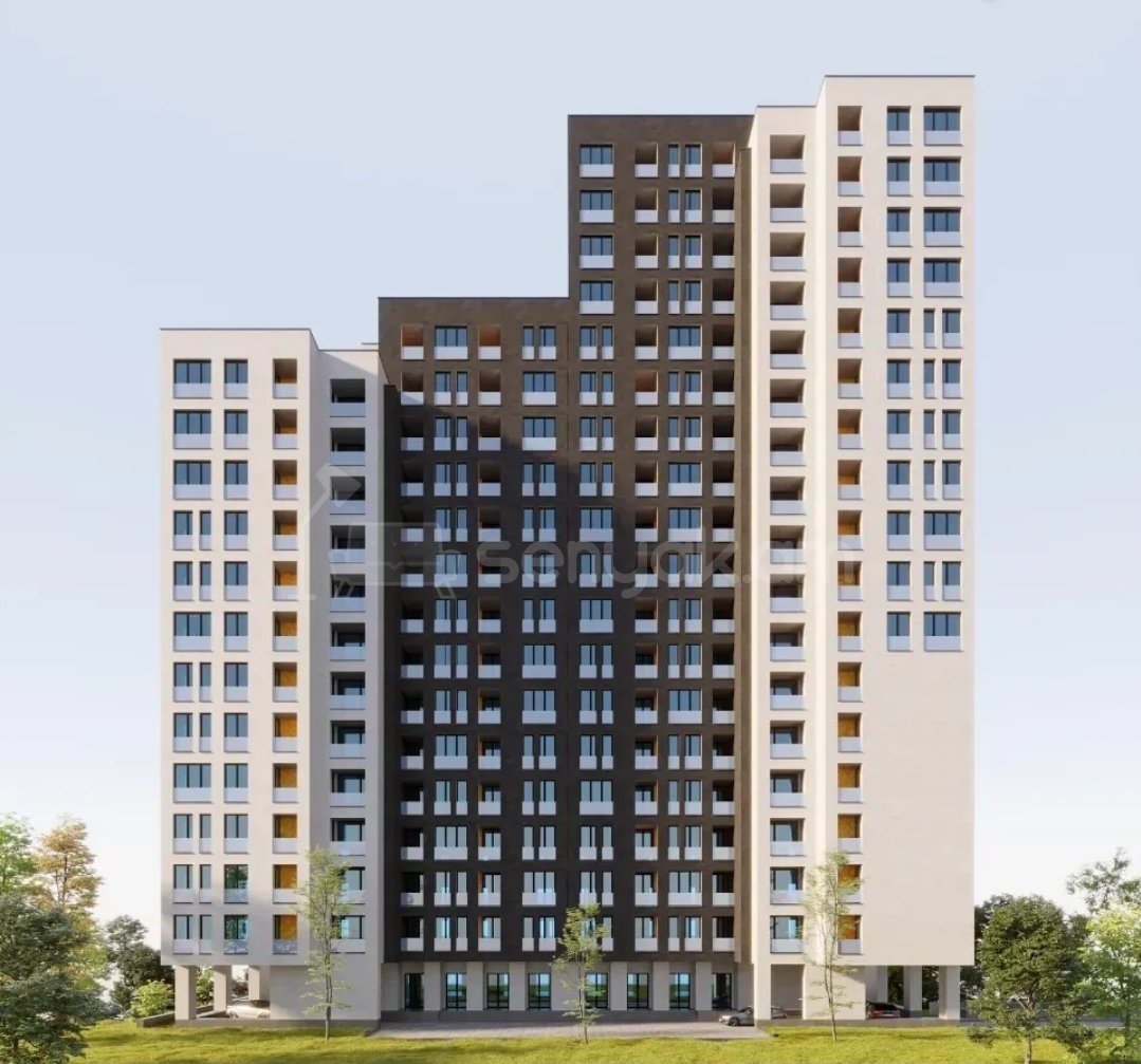 3 Սենյականոց Բնակարան Նորակառույցում, 78քմ, 3/15 հարկ, Զրոյական Վիճակում
