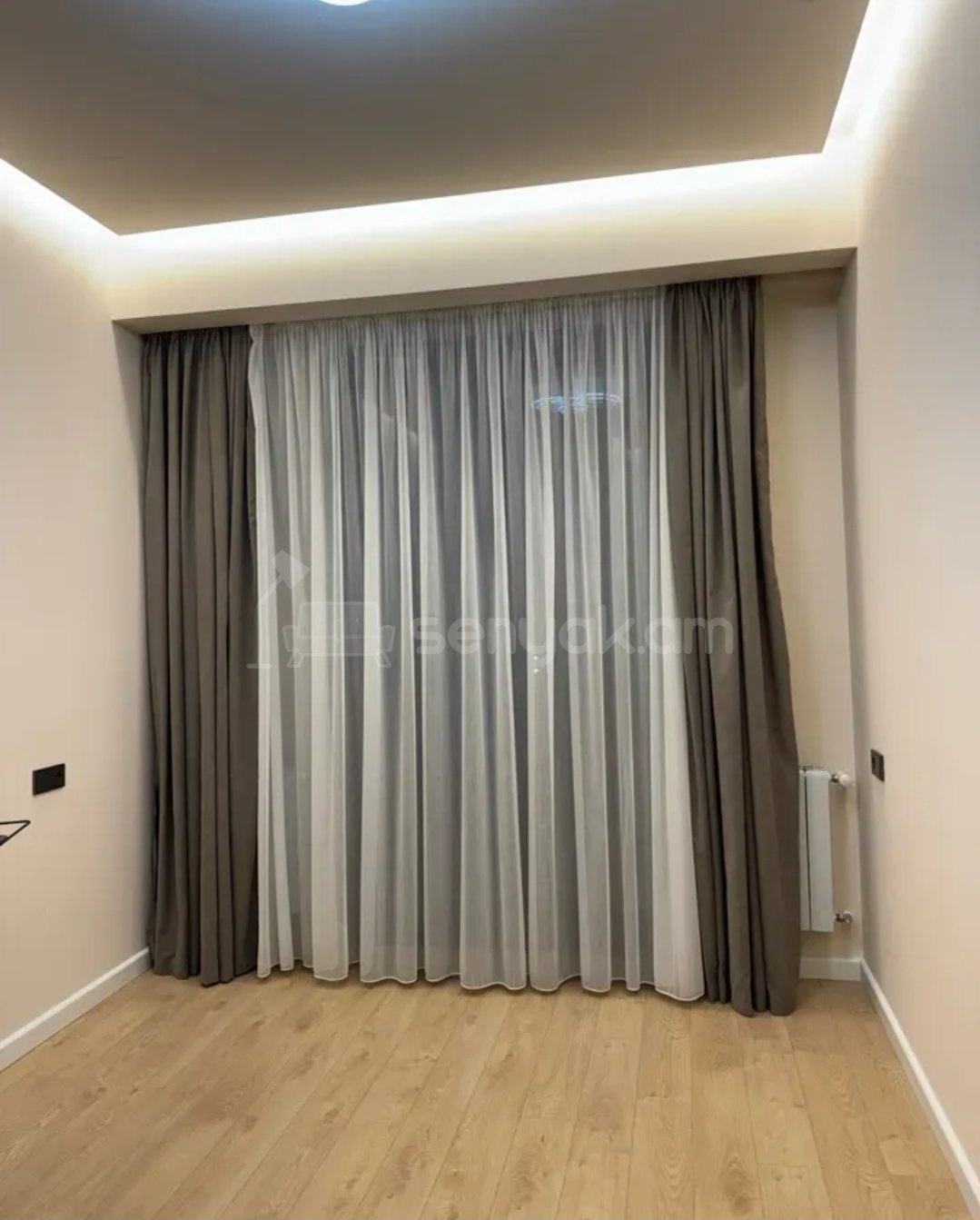 3 Սենյականոց Բնակարան Նորակառույցում, 92քմ, 8/18 հարկ, Կապիտալ Վերանորոգված