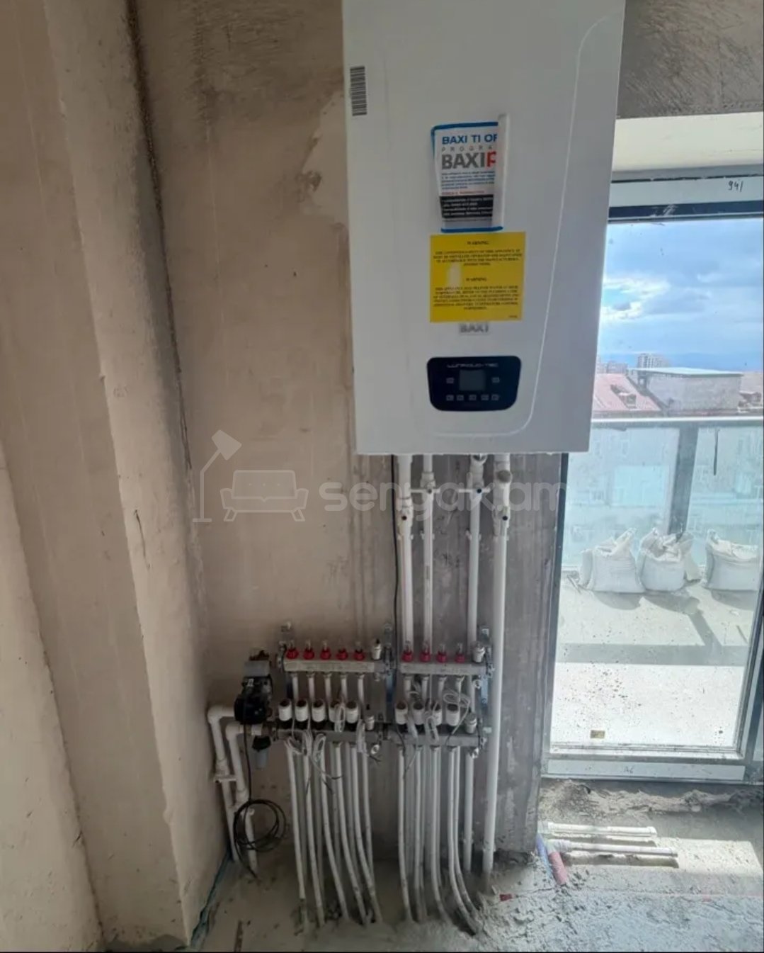 3 Սենյականոց Բնակարան Նորակառույցում, 95քմ, 5/20 հարկ, Զրոյական Վիճակում