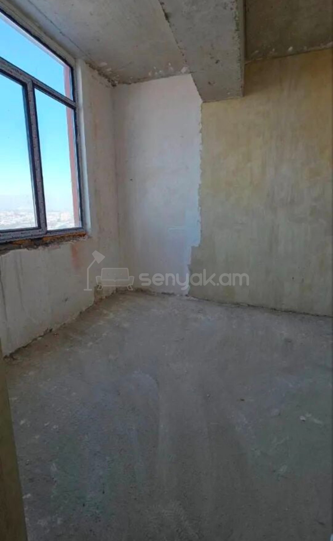 3 Սենյականոց Բնակարան Նորակառույցում, 56քմ, 8/12 հարկ, Զրոյական Վիճակում