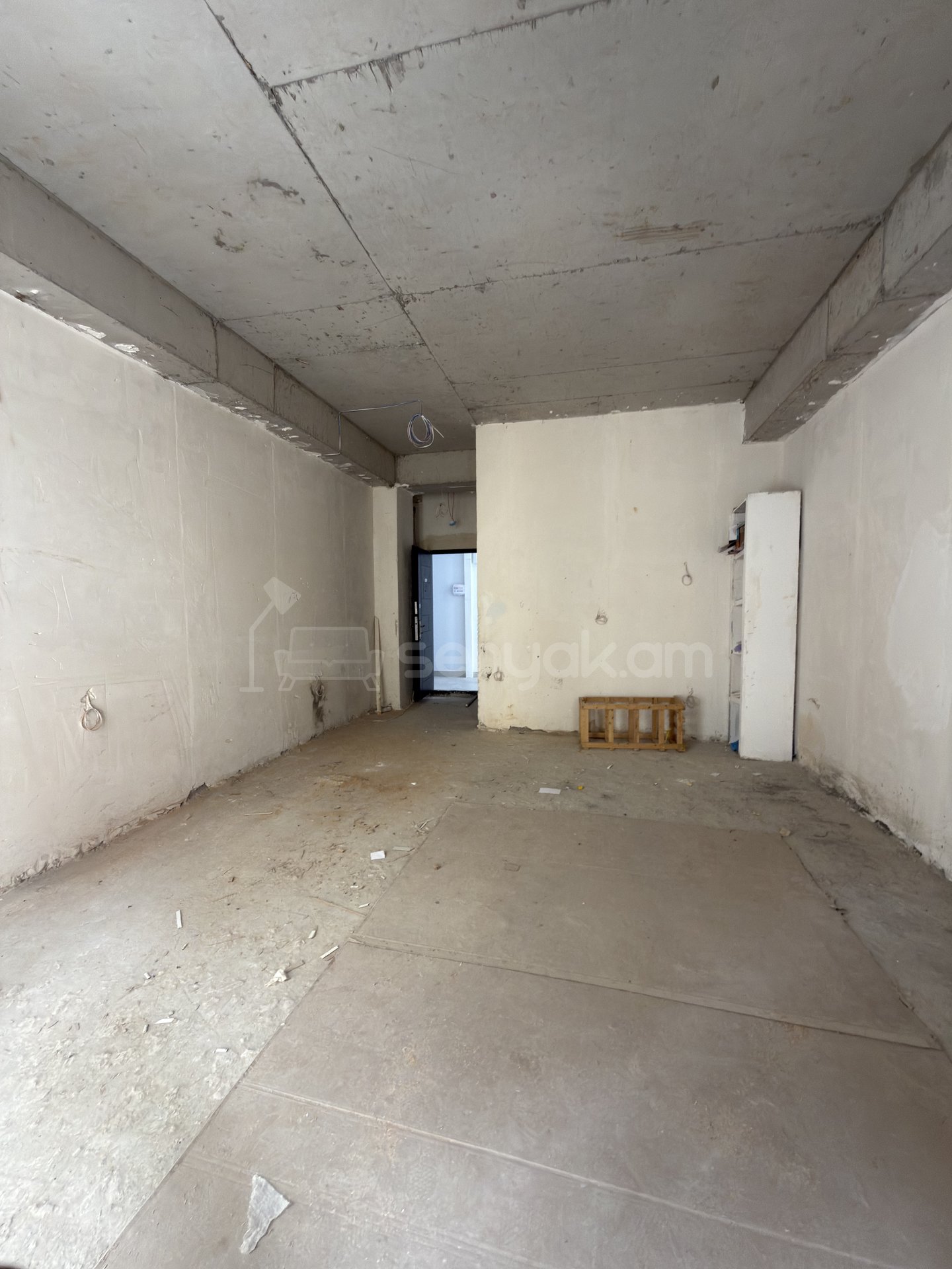 2 Սենյականոց Բնակարան Նորակառույցում, 45քմ, 2/4 հարկ, Զրոյական Վիճակում