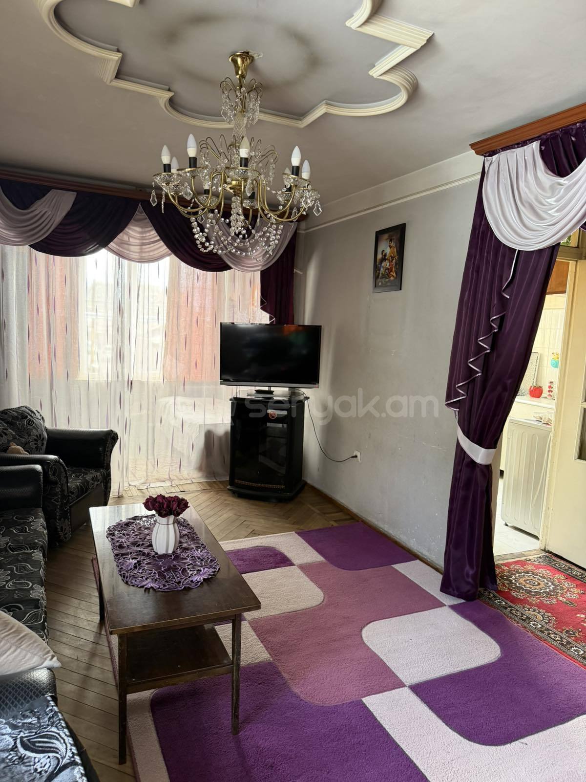 2 Սենյականոց Բնակարան Քարե Շենքում, 52քմ, 2/4 հարկ, Կոսմետիկ Վերանորոգված, Կահավորված, Արևկող