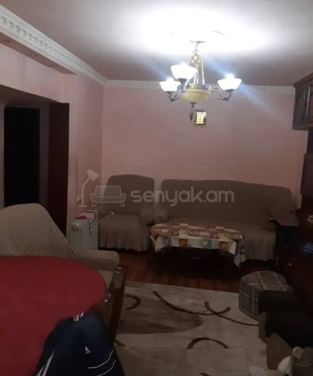 3 Սենյականոց Բնակարան Քարե Շենքում, 54քմ, 3/4 հարկ, Պետական Վիճակում