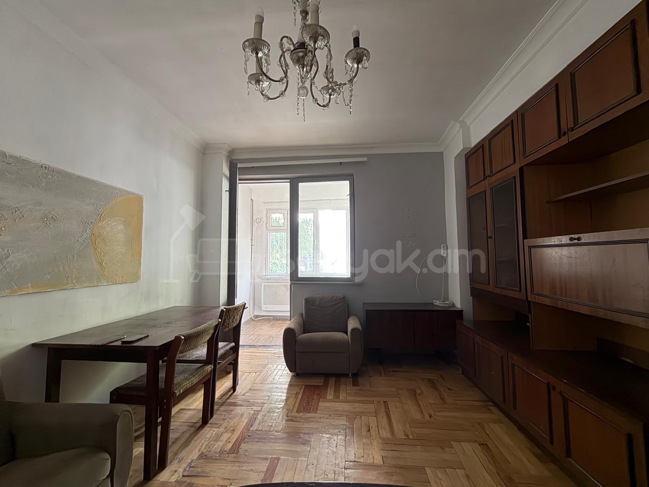 2 Սենյականոց Բնակարան, 62քմ, 1/9 հարկ, Պետական Վիճակում