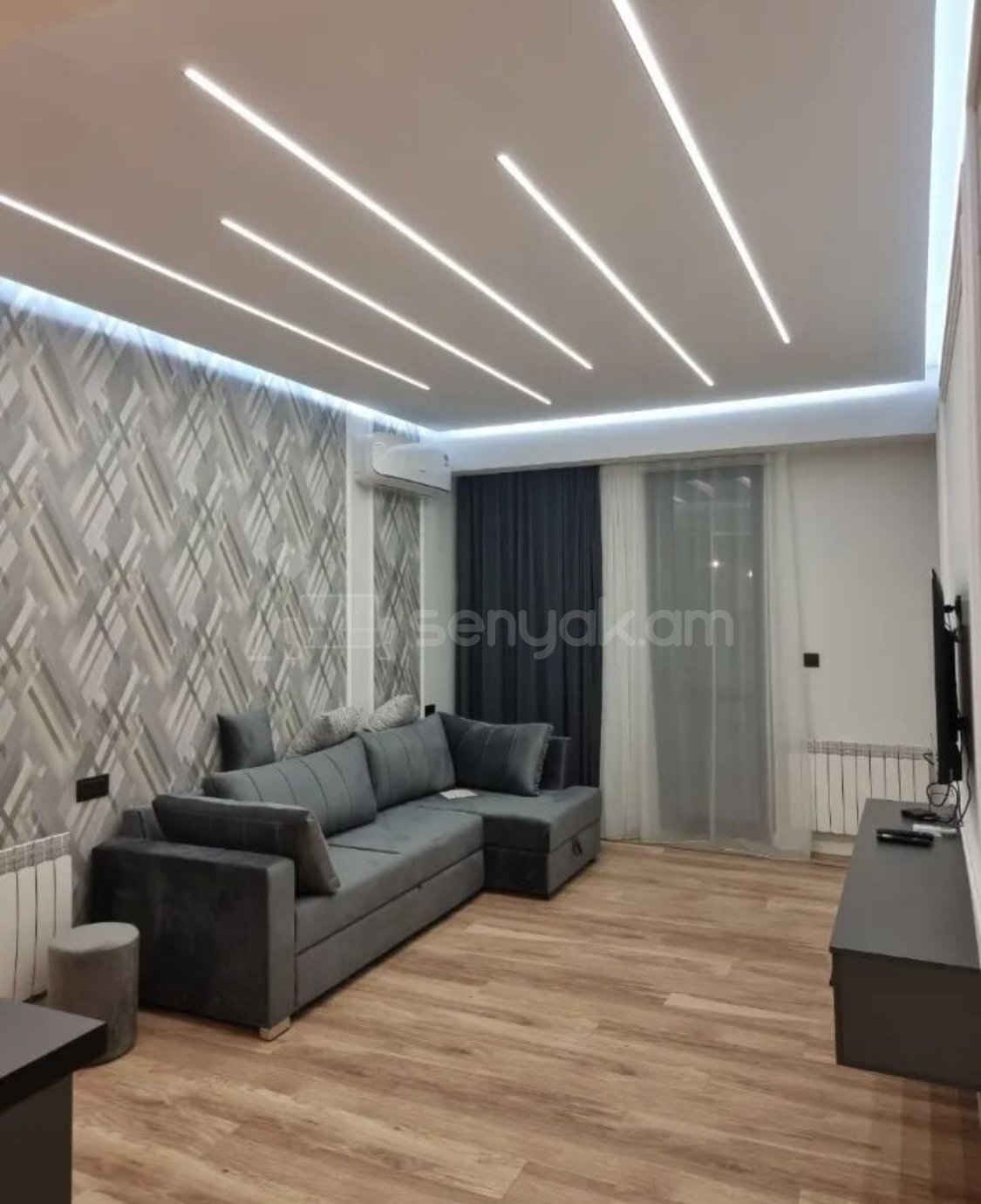 2 Սենյականոց Բնակարան Նորակառույցում, 64քմ, 9/15 հարկ, Դիզայներական Վերանորոգված, Կահավորված