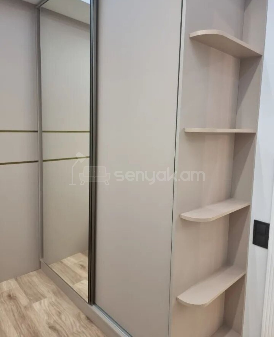 2 Սենյականոց Բնակարան Նորակառույցում, 64քմ, 9/15 հարկ, Դիզայներական Վերանորոգված, Կահավորված