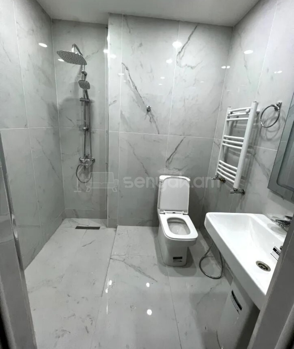 3 Սենյականոց Բնակարան Նորակառույցում, 63քմ, 3/8 հարկ, Կապիտալ Վերանորոգված