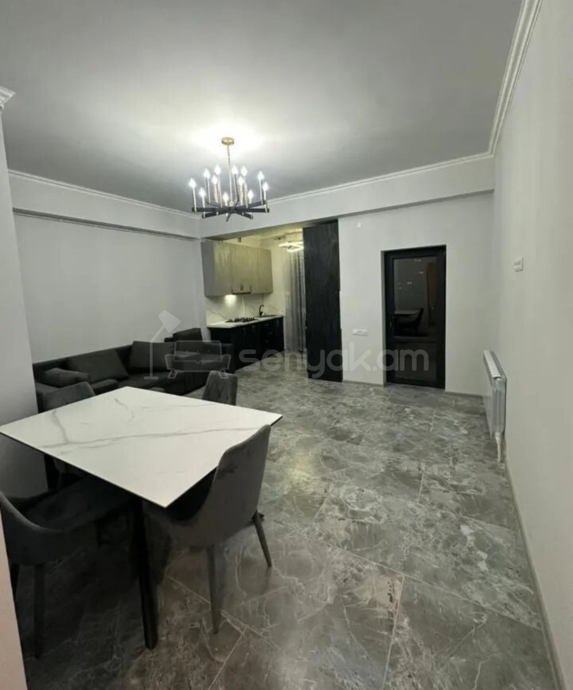 2 Սենյականոց Բնակարան Նորակառույցում, 60քմ, 9/15 հարկ, Կապիտալ Վերանորոգված, Կահավորված