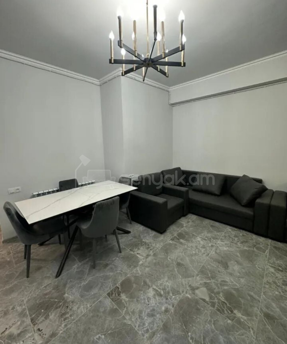 2 Սենյականոց Բնակարան Նորակառույցում, 60քմ, 9/15 հարկ, Կապիտալ Վերանորոգված, Կահավորված