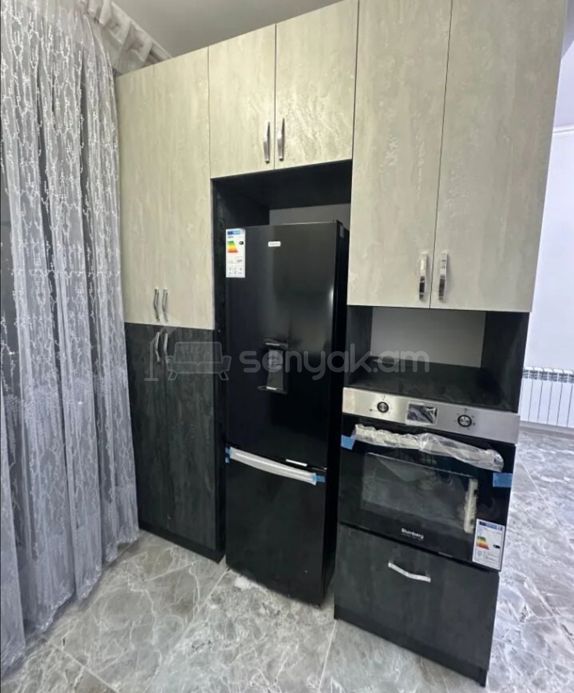 2 Սենյականոց Բնակարան Նորակառույցում, 60քմ, 9/15 հարկ, Կապիտալ Վերանորոգված, Կահավորված