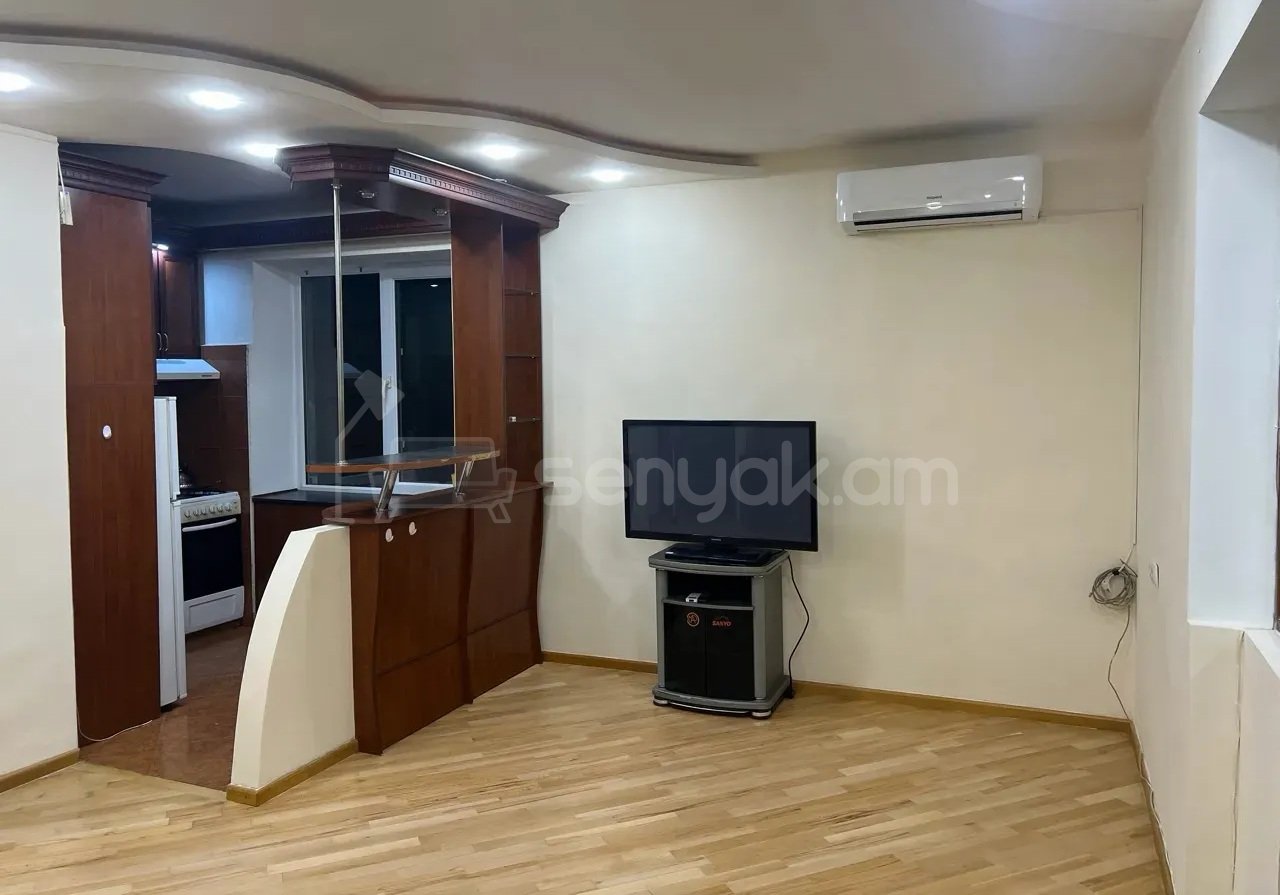 2 Սենյականոց Բնակարան Քարե Շենքում, 41քմ, 2/5 հարկ, Կապիտալ Վերանորոգված, Կահավորված