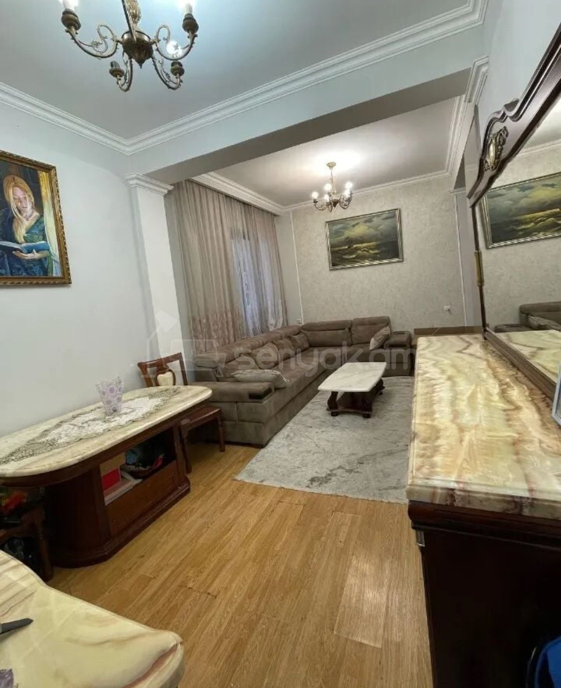 4 Սենյականոց Բնակարան Նորակառույց Քարե Շենքում, 77քմ, 2/4 հարկ, Կապիտալ Վերանորոգված