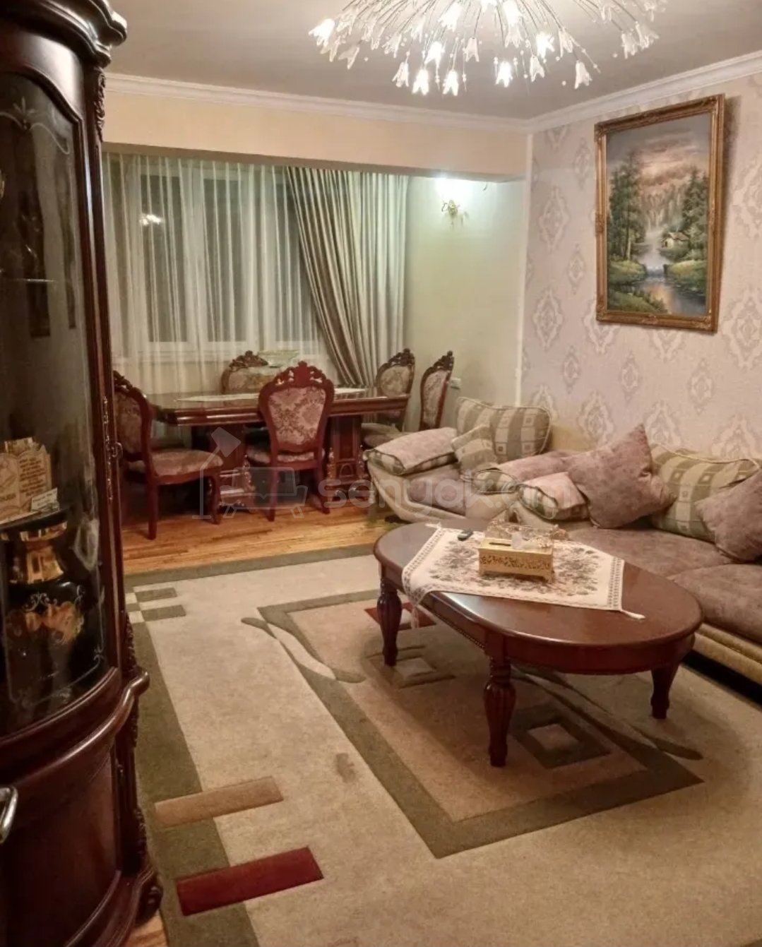 3 Սենյականոց Բնակարան Քարե Շենքում, 90քմ, 5/5 հարկ, Կապիտալ Վերանորոգված, Կահավորված, Արևկող