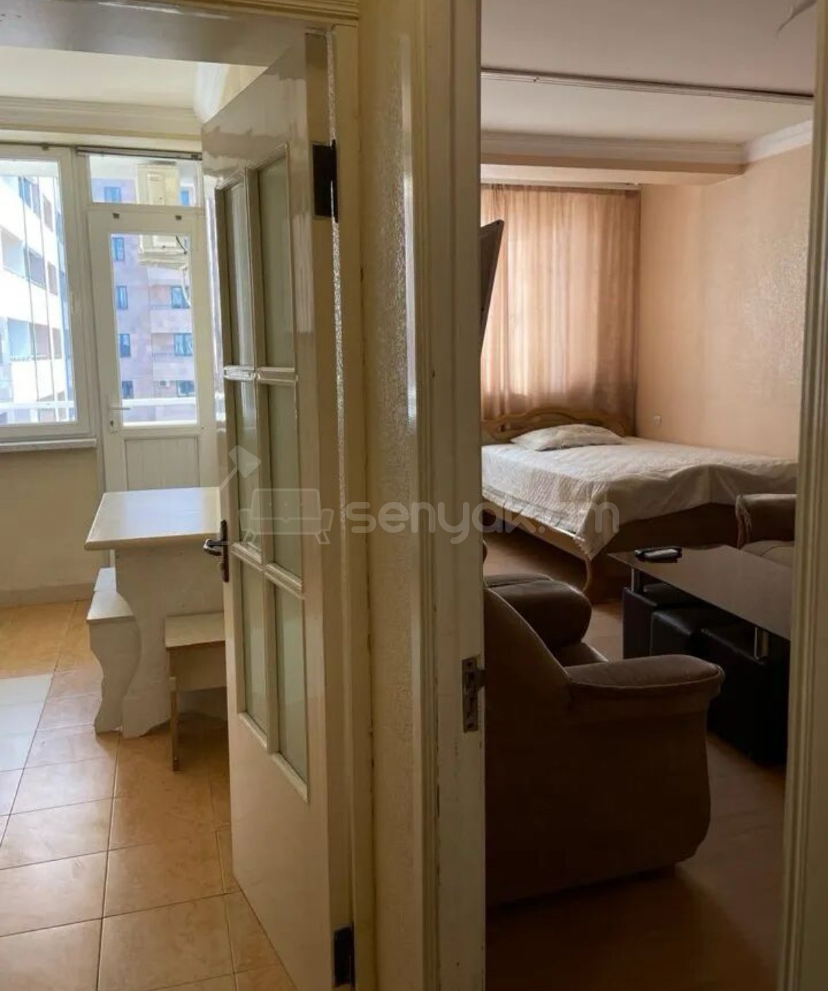 1 Սենյականոց Բնակարան, 47քմ, 6/9 հարկ, Կապիտալ Վերանորոգված, Կահավորված