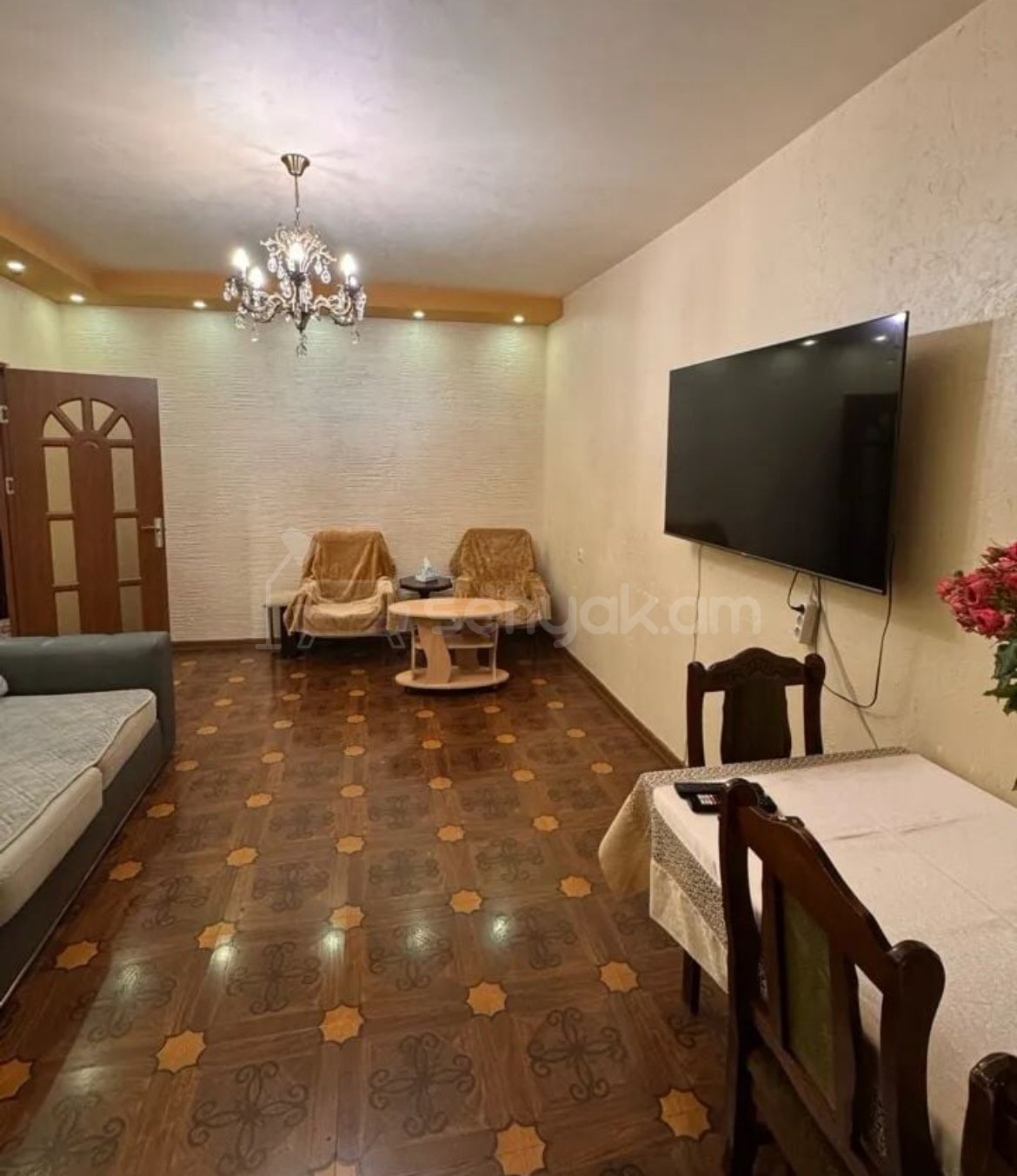 2 Սենյականոց Բնակարան, 64քմ, 2/16 հարկ, Կապիտալ Վերանորոգված, Կահավորված