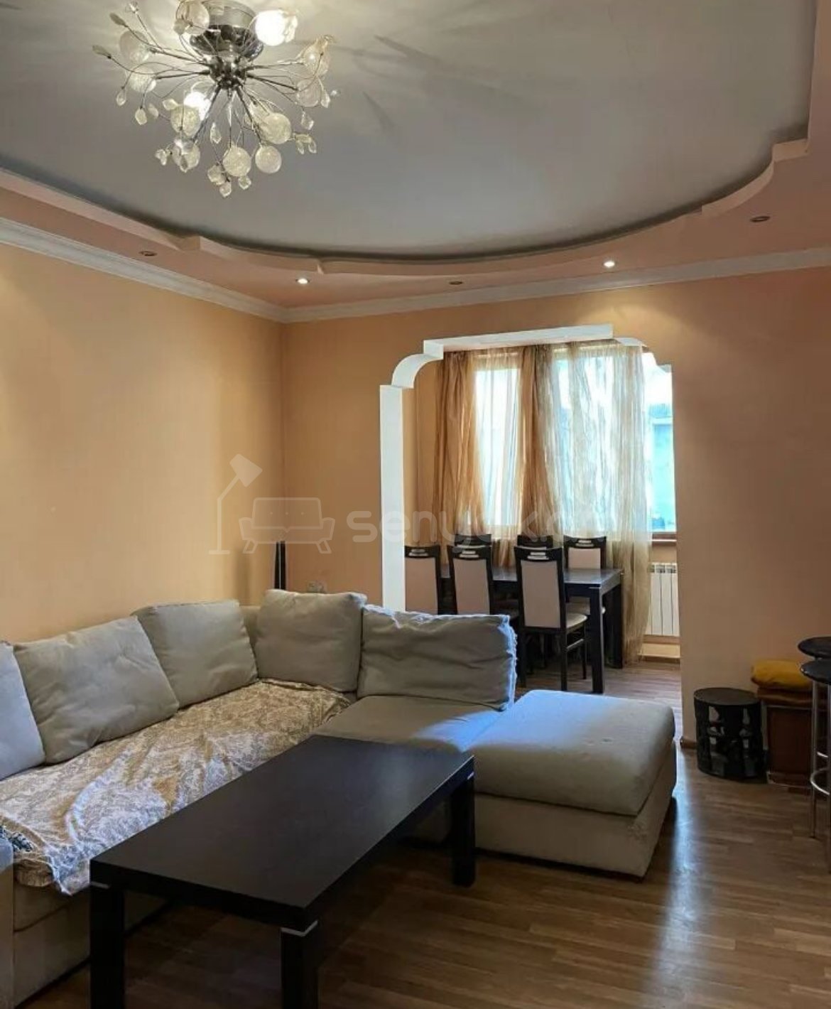 3 Սենյականոց Բնակարան Նորակառույցում, 81քմ, 2/11 հարկ, Կապիտալ Վերանորոգված, Կահավորված