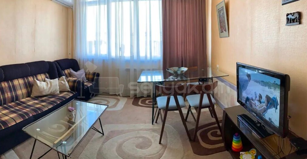 2 Սենյականոց Բնակարան Քարե Շենքում, 57քմ, 3/5 հարկ, Նորմալ Վիճակում, Կահավորված