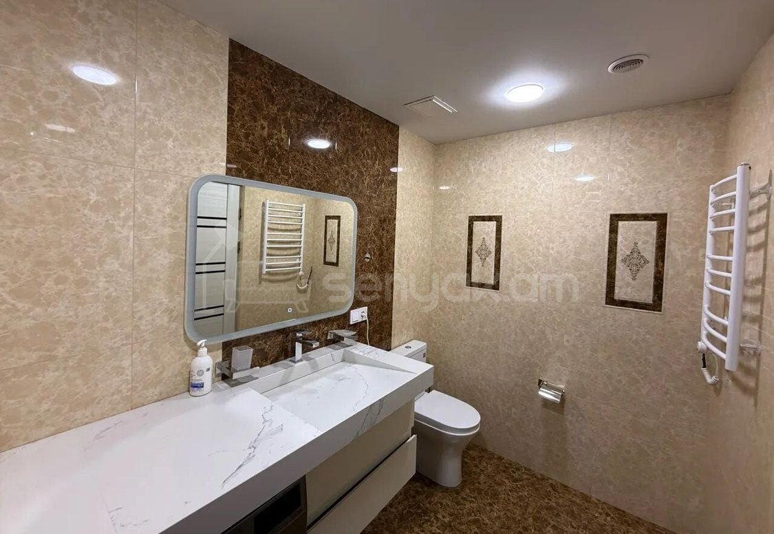 3 Սենյականոց Բնակարան Նորակառույցում, 107քմ, 7/16 հարկ, Կապիտալ Վերանորոգված