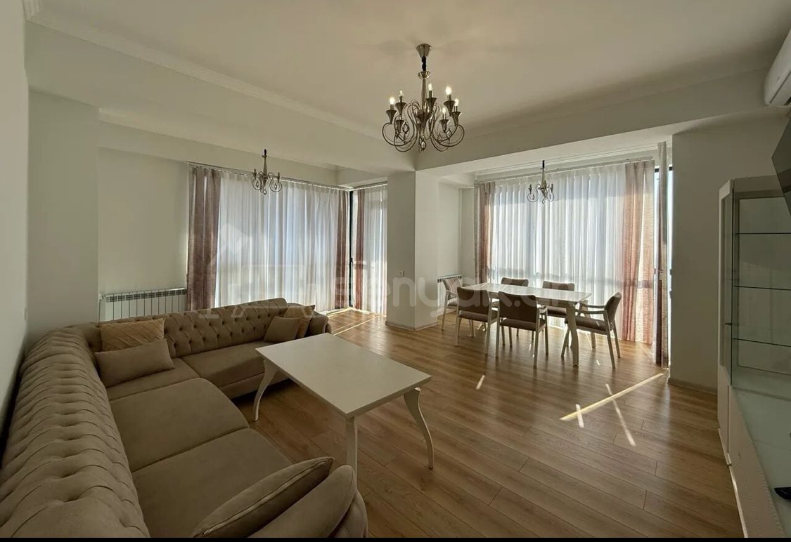 3 Սենյականոց Բնակարան Նորակառույցում, 107քմ, 7/16 հարկ, Կապիտալ Վերանորոգված