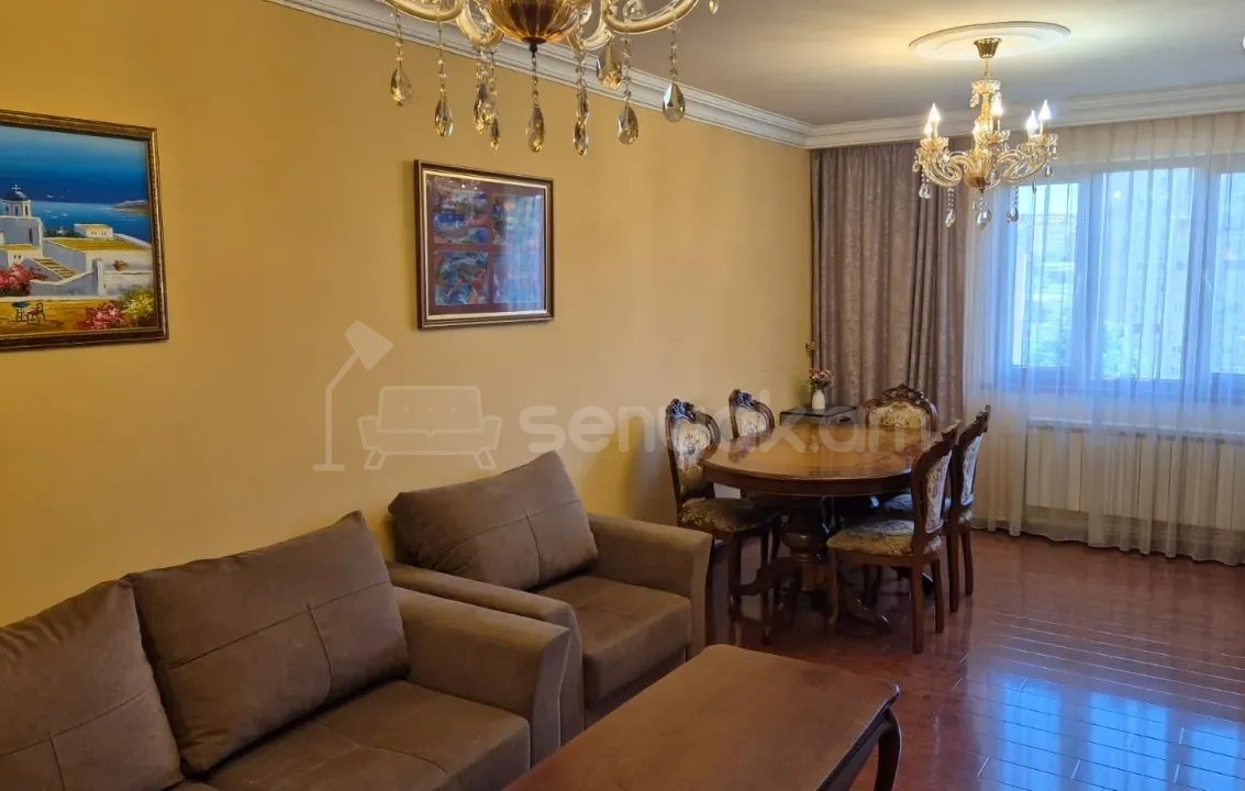 3 Սենյականոց Բնակարան, 84քմ, 6/16 հարկ, Կապիտալ Վերանորոգված