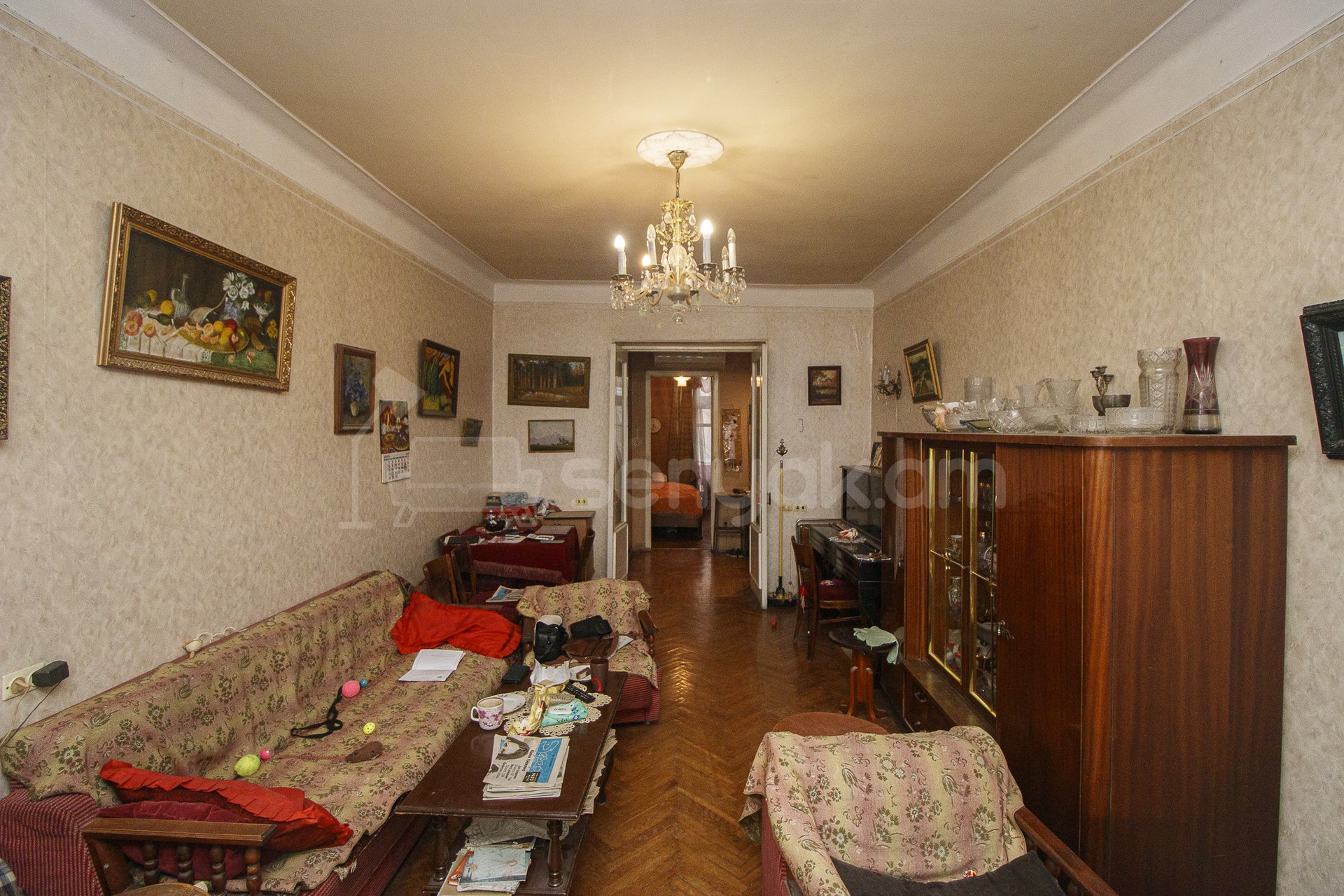 2 Սենյականոց Բնակարան Քարե Շենքում, 63քմ, 3/5 հարկ, Պետական Վիճակում