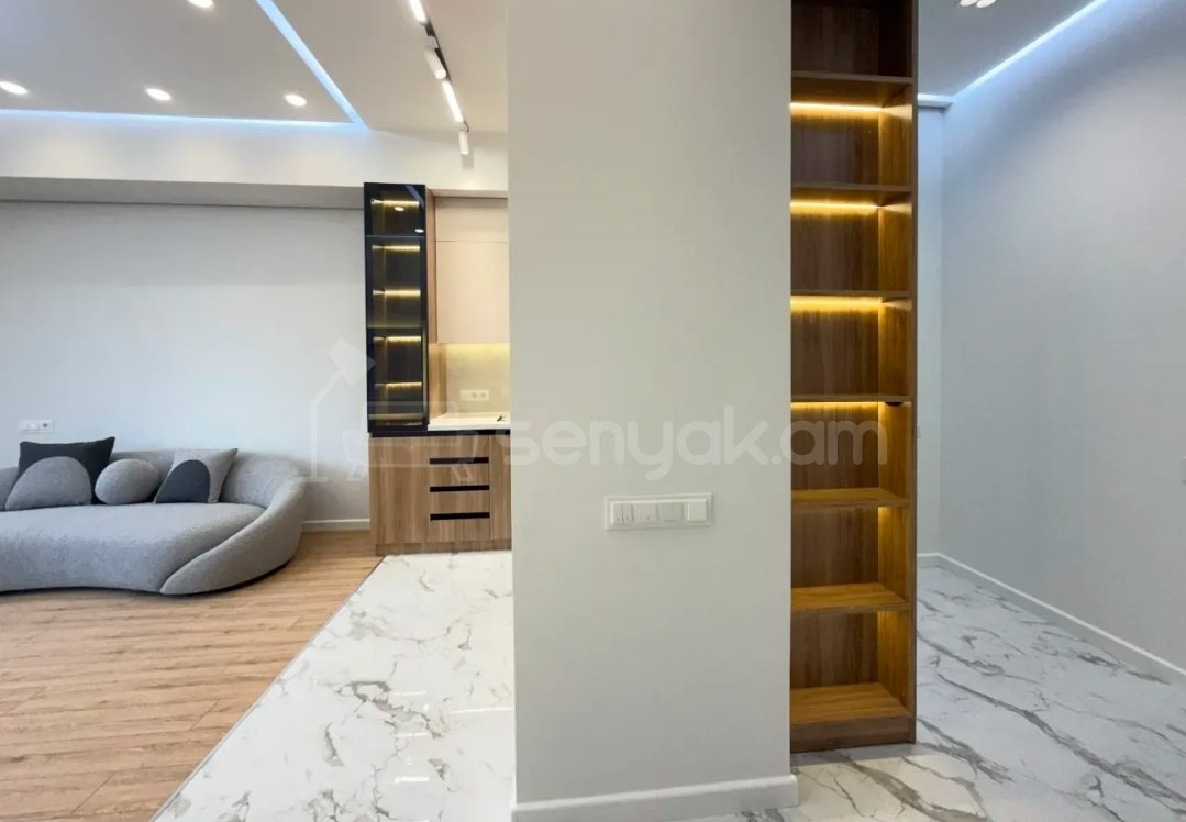 3 Սենյականոց Բնակարան Նորակառույցում, 64քմ, 3/15 հարկ, Դիզայներական Վերանորոգված
