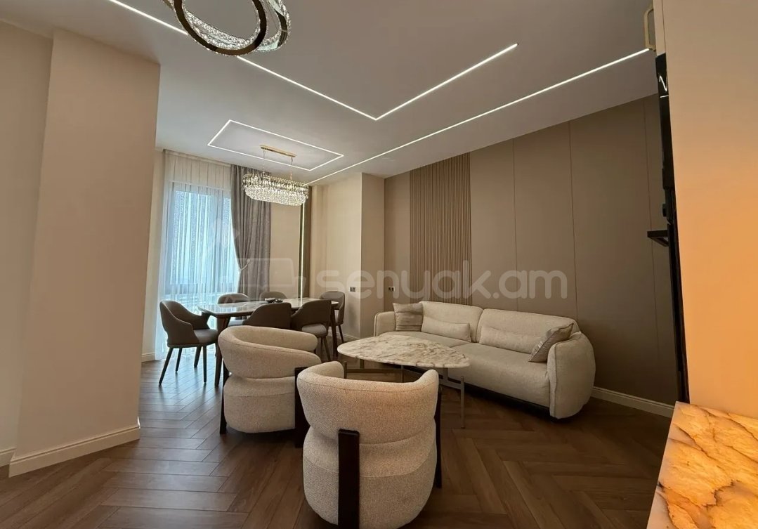 3 Սենյականոց Բնակարան Նորակառույցում, 71քմ, 10/15 հարկ, Դիզայներական Վերանորոգված