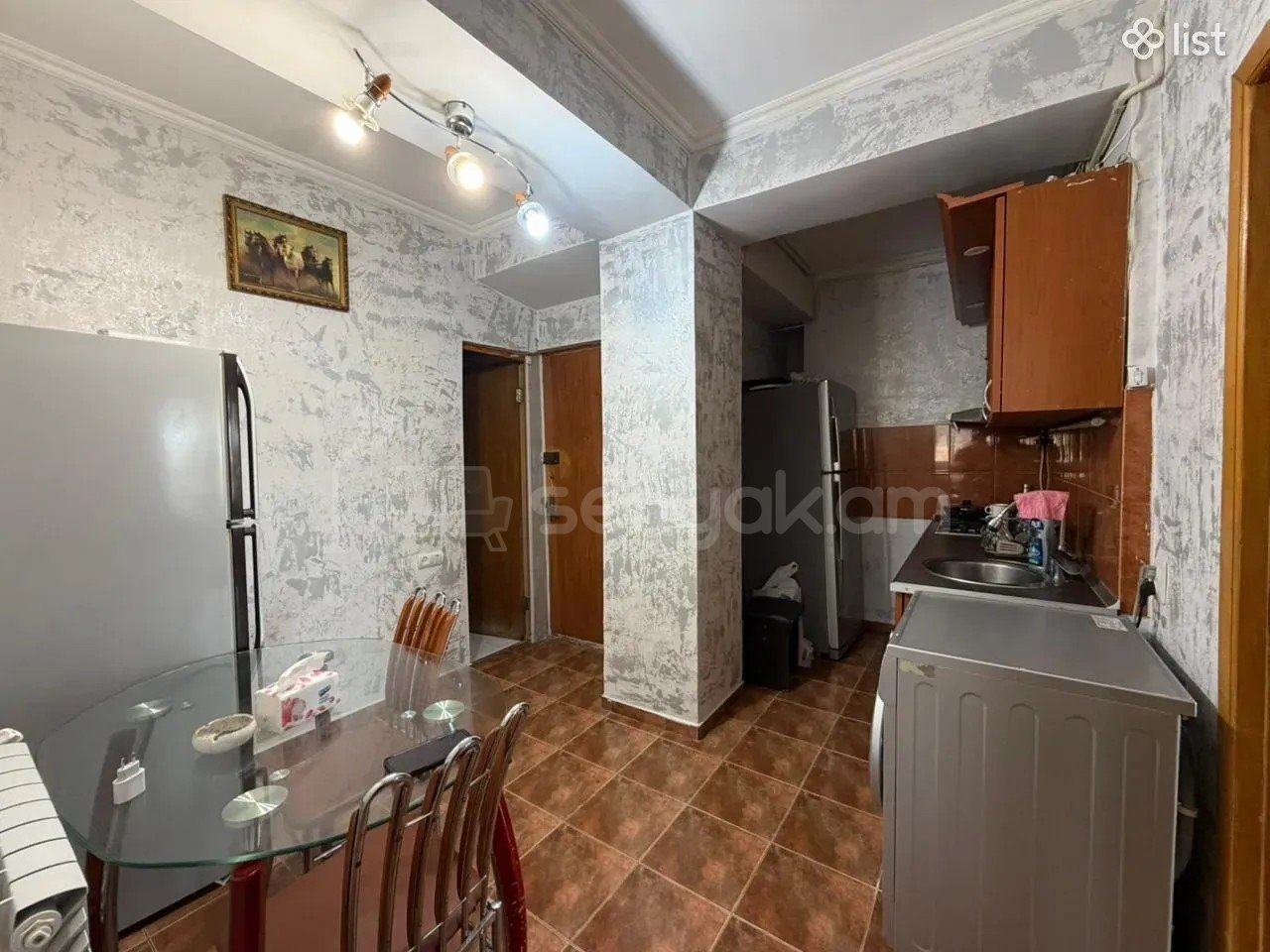 2 Սենյականոց Բնակարան, 54քմ, 14/15 հարկ, Կապիտալ Վերանորոգված, Կահավորված, Արևկող