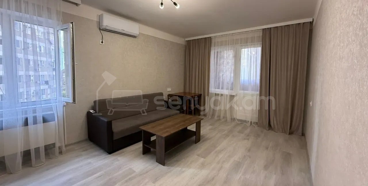 1 Սենյականոց Բնակարան Քարե Շենքում, 52քմ, 4/9 հարկ, Կապիտալ Վերանորոգված, Կահավորված