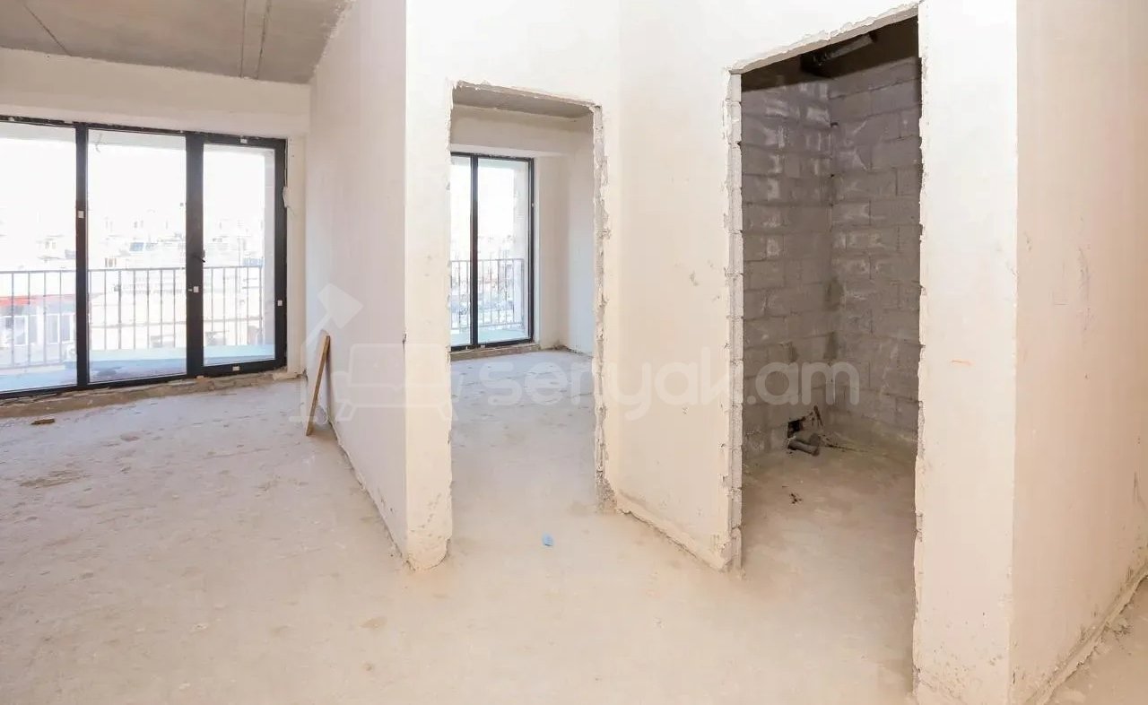 2 Սենյականոց Բնակարան Նորակառույցում, 57քմ, 5/19 հարկ, Զրոյական Վիճակում