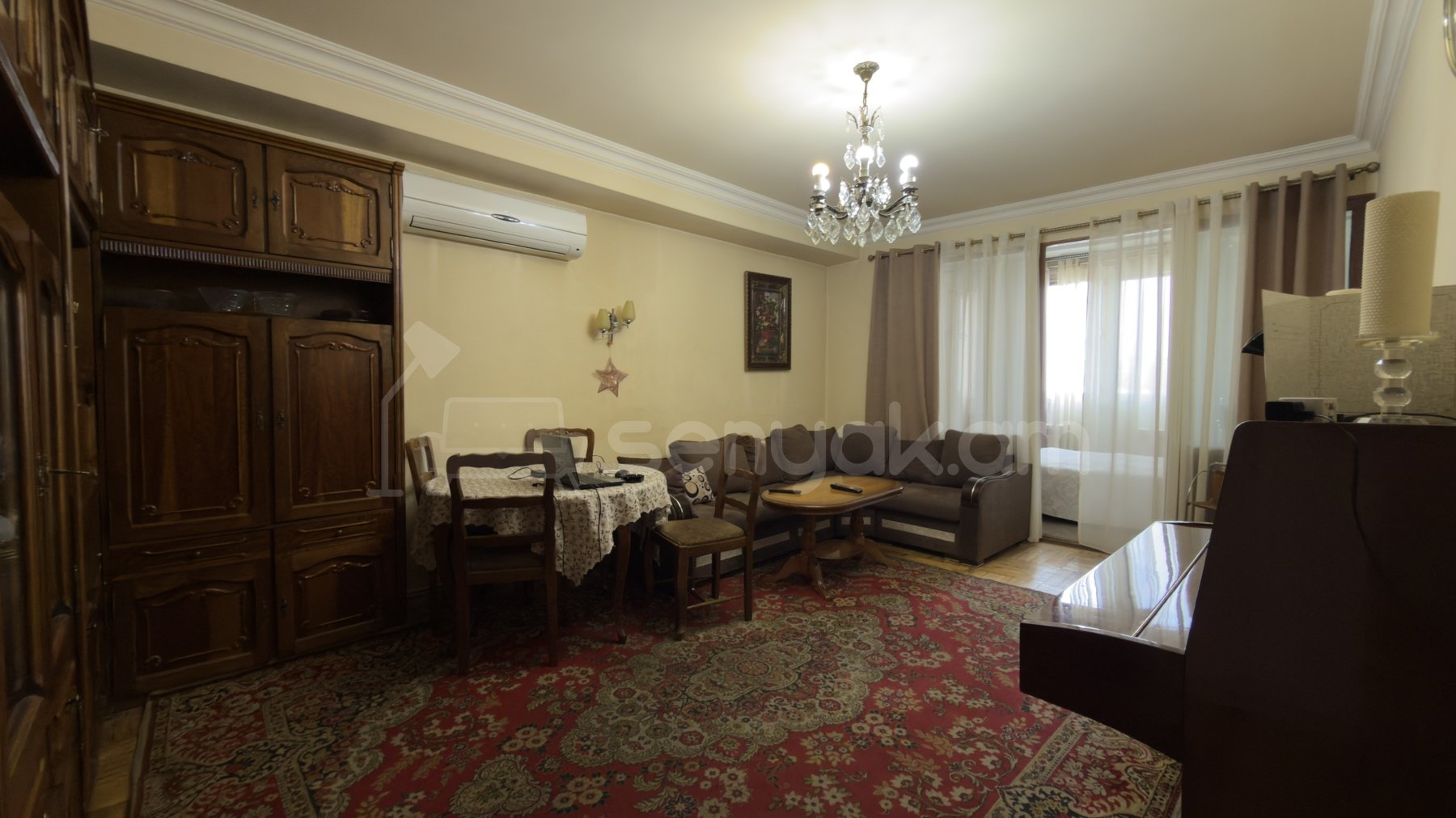 3 Սենյականոց Բնակարան, 81քմ, 12/16 հարկ, Նորմալ Վիճակում