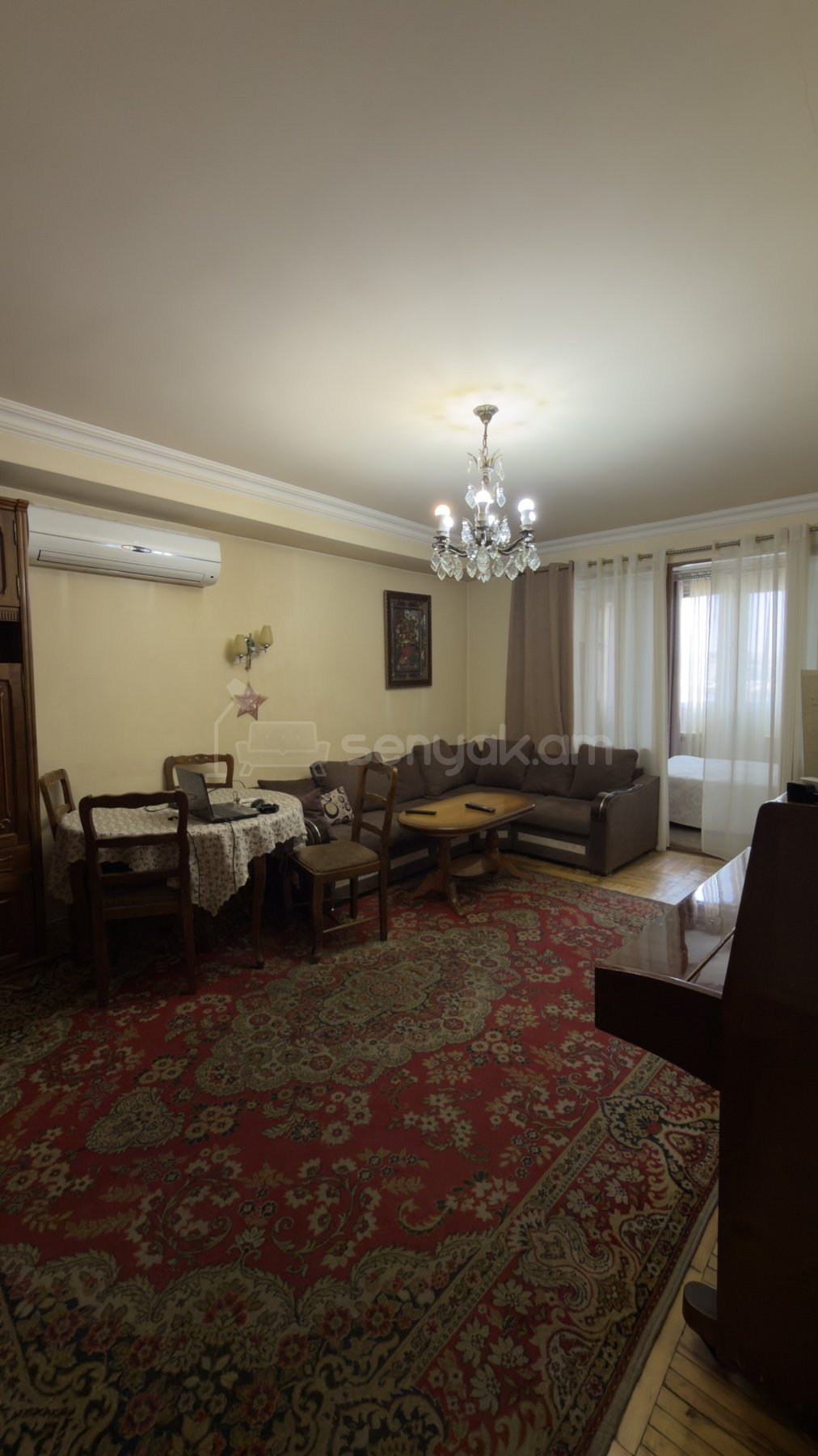 3 Սենյականոց Բնակարան, 81քմ, 12/16 հարկ, Նորմալ Վիճակում