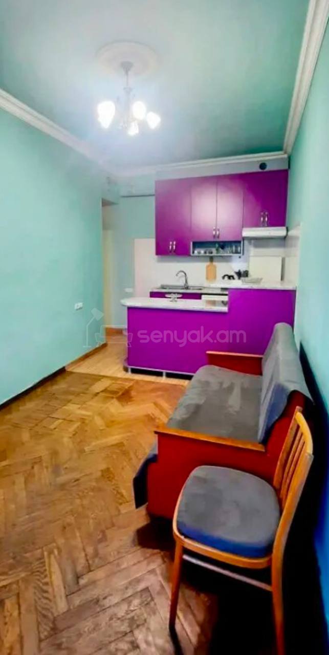 1 Սենյականոց Բնակարան Քարե Շենքում, 40քմ, 3/4 հարկ, Կոսմետիկ Վերանորոգված, Կահավորված