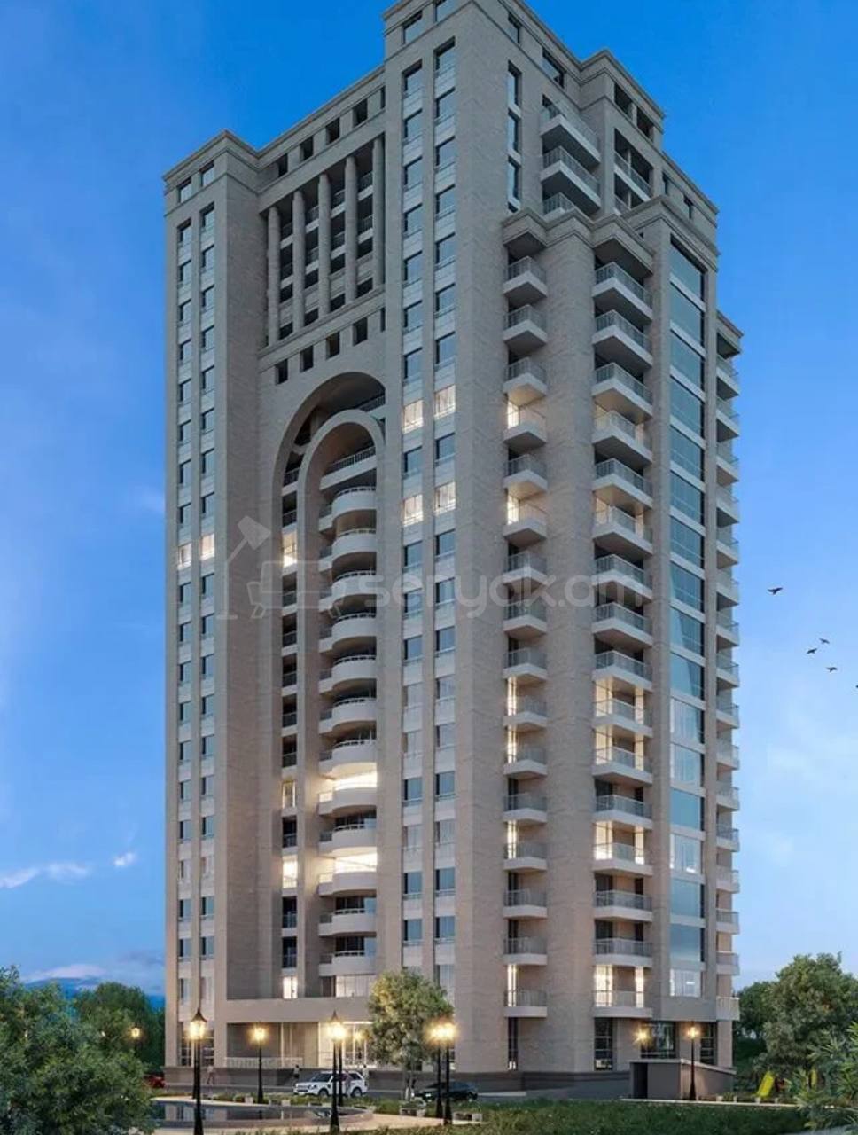 3 Սենյականոց Բնակարան, 66քմ, 14/23 հարկ, Զրոյական Վիճակում