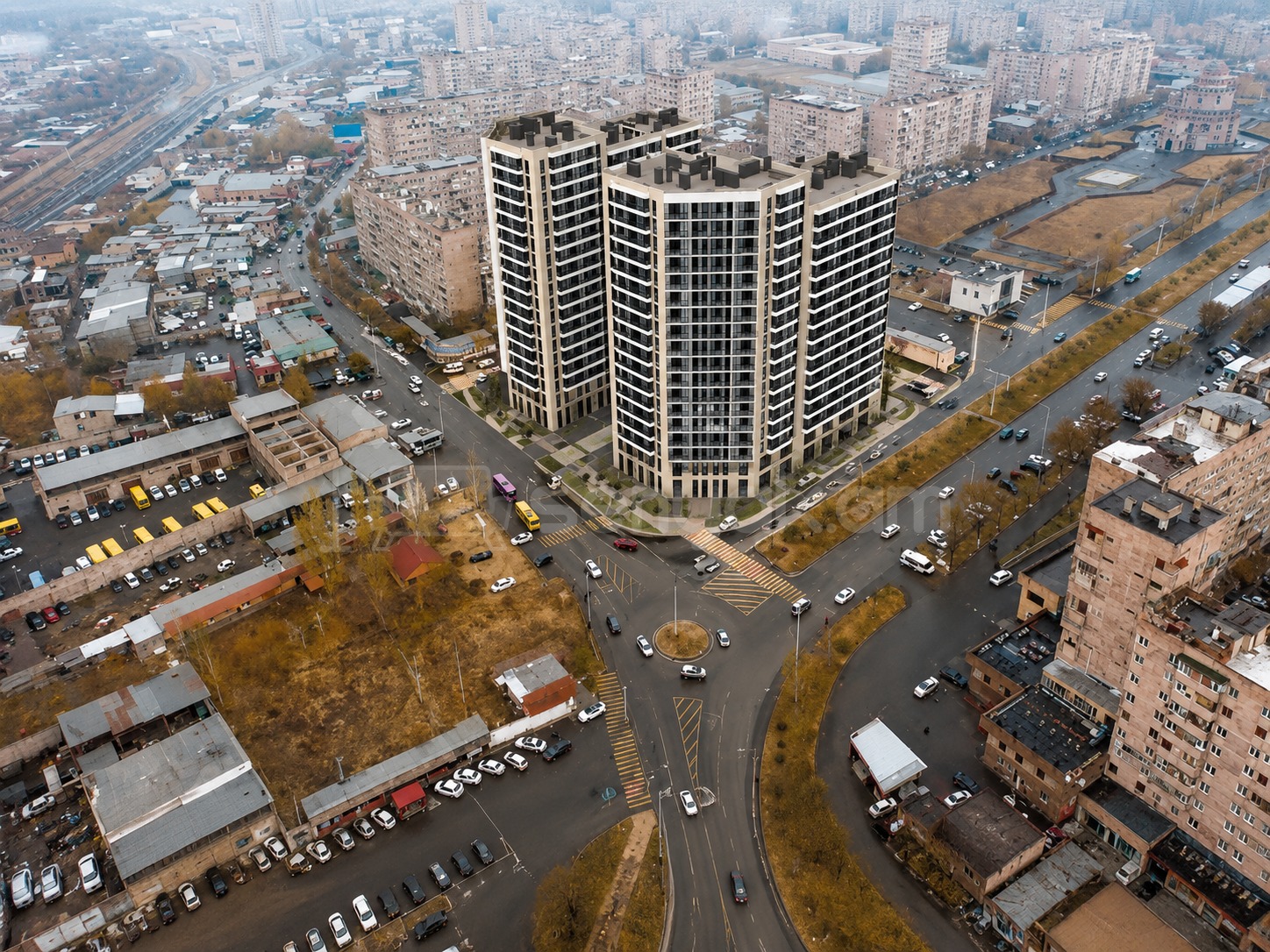 3 Սենյականոց Բնակարան Նորակառույցում, 93քմ, 4/14 հարկ, Զրոյական Վիճակում