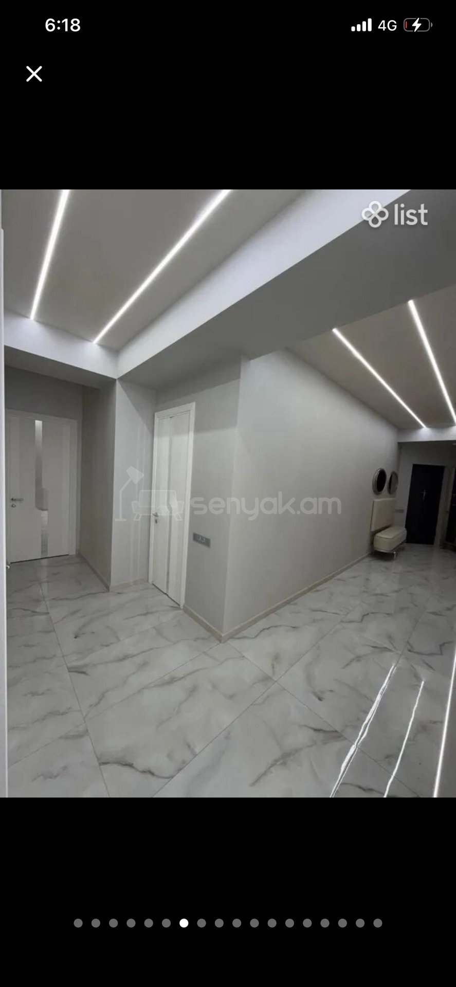 3 Սենյականոց Բնակարան Նորակառույցում, 87քմ, 6/14 հարկ, Կապիտալ Վերանորոգված