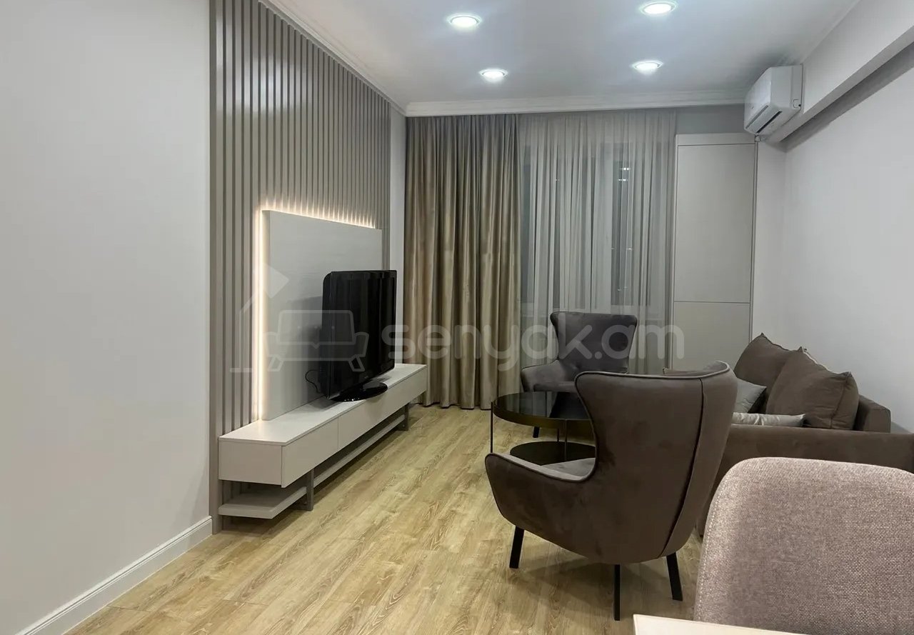 2 Սենյականոց Բնակարան Նորակառույցում, 55քմ, 7/12 հարկ, Կապիտալ Վերանորոգված