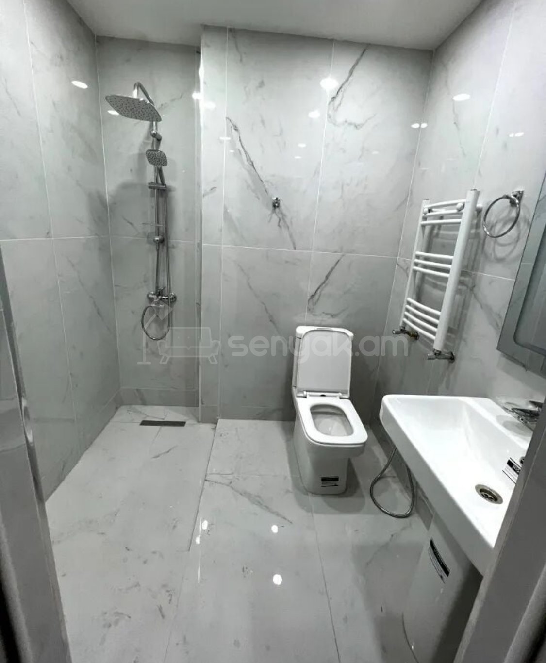 3 Սենյականոց Բնակարան Նորակառույցում, 63քմ, 3/8 հարկ, Դիզայներական Վերանորոգված