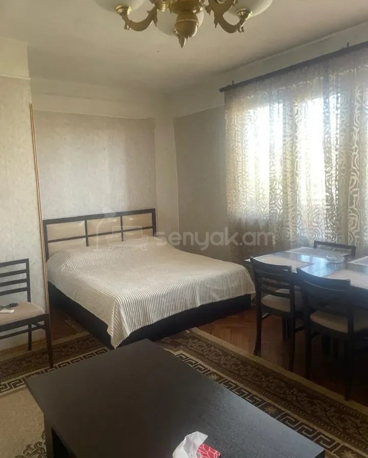 1 Սենյականոց Բնակարան Քարե Շենքում, 55քմ, 10/13 հարկ, Կապիտալ Վերանորոգված, Կահավորված