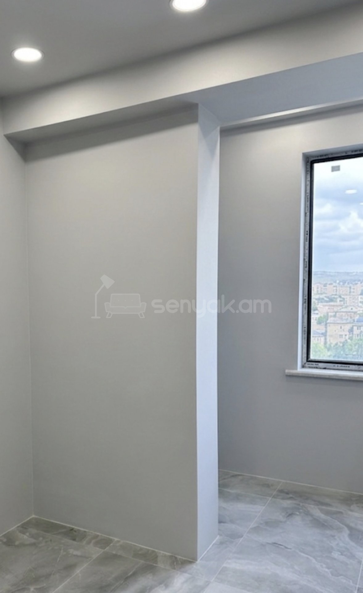 2 Սենյականոց Բնակարան, 43քմ, 8/10 հարկ, Դիզայներական Վերանորոգված