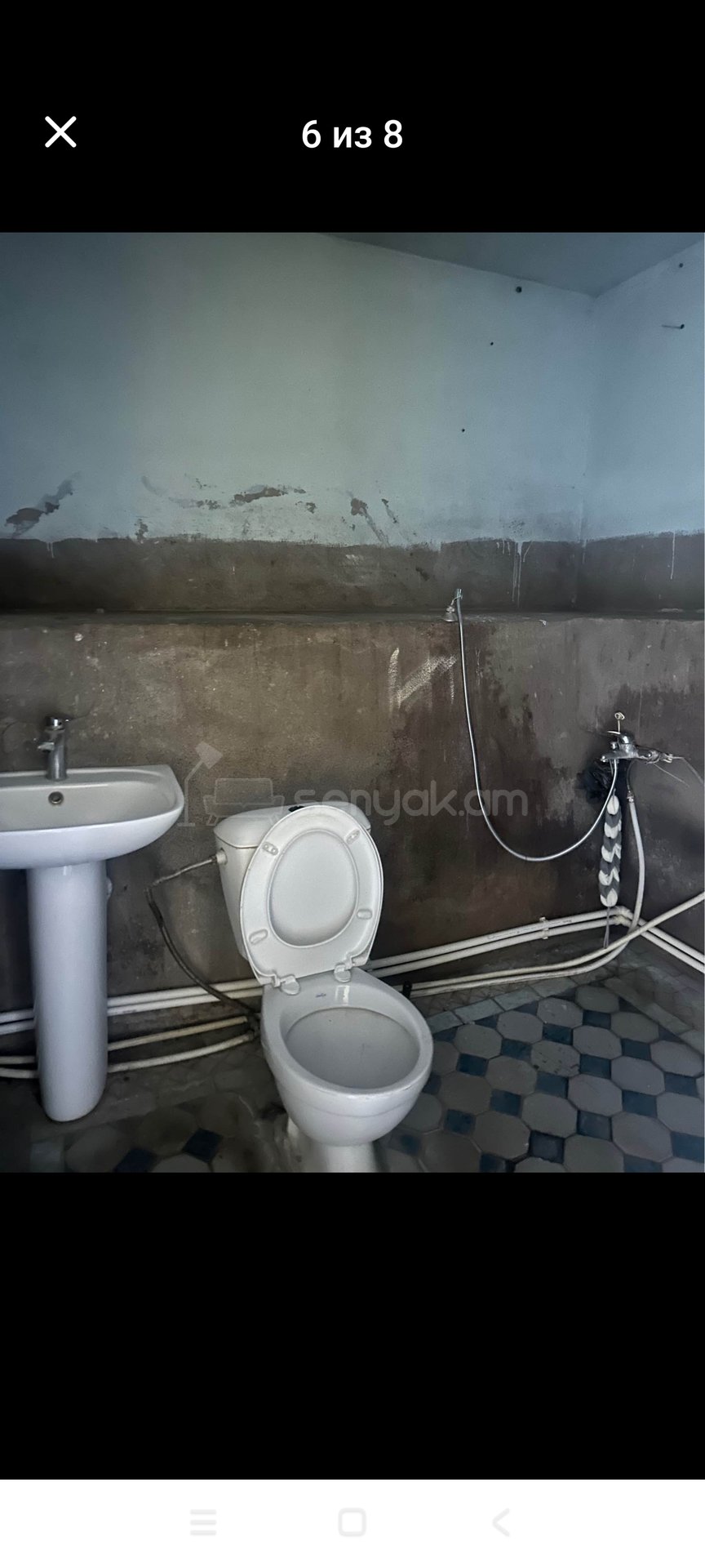2 Սենյականոց Բնակարան Քարե Շենքում, 45քմ, 1/1 հարկ, Նորմալ Վիճակում, Կահավորված