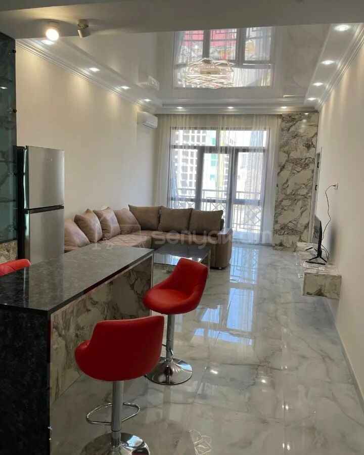 3 Սենյականոց Բնակարան Նորակառույցում, 76քմ, 14/15 հարկ, Կապիտալ Վերանորոգված, Կահավորված