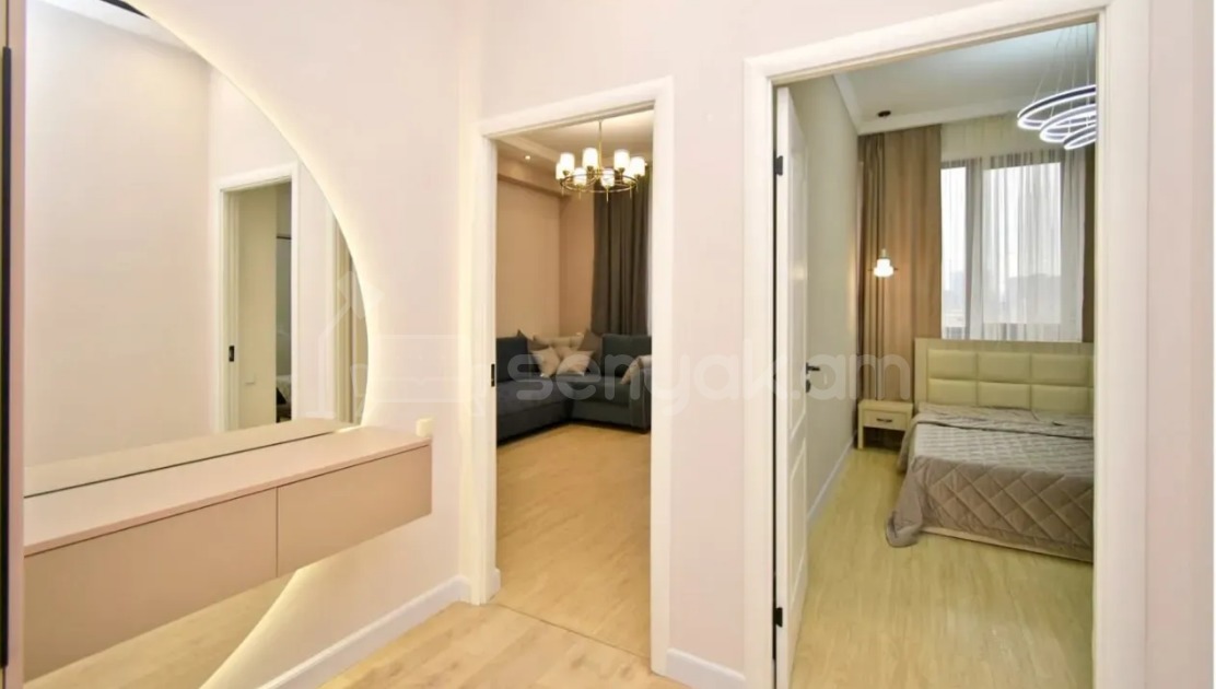 2 Սենյականոց Բնակարան Նորակառույցում, 40քմ, 12/14 հարկ, Կապիտալ Վերանորոգված