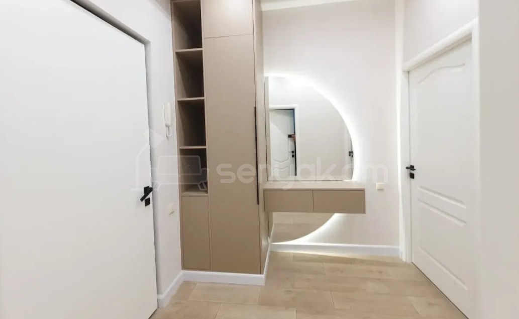 2 Սենյականոց Բնակարան Նորակառույցում, 40քմ, 12/14 հարկ, Կապիտալ Վերանորոգված