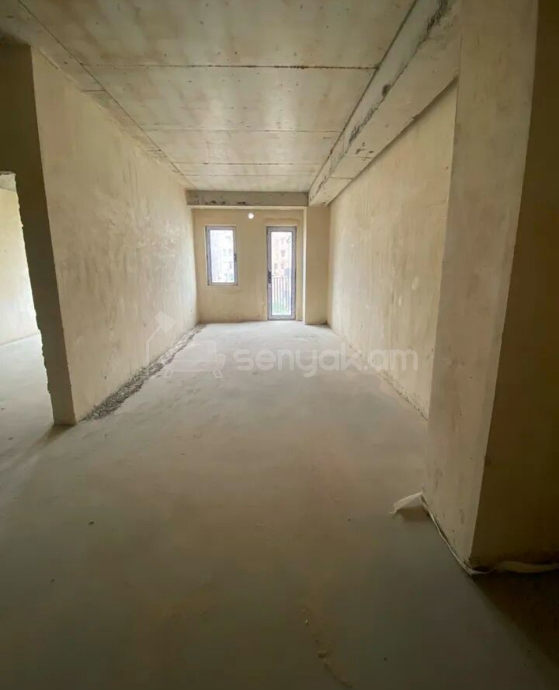 2 Սենյականոց Բնակարան Նորակառույցում, 57քմ, 4/4 հարկ, Զրոյական Վիճակում