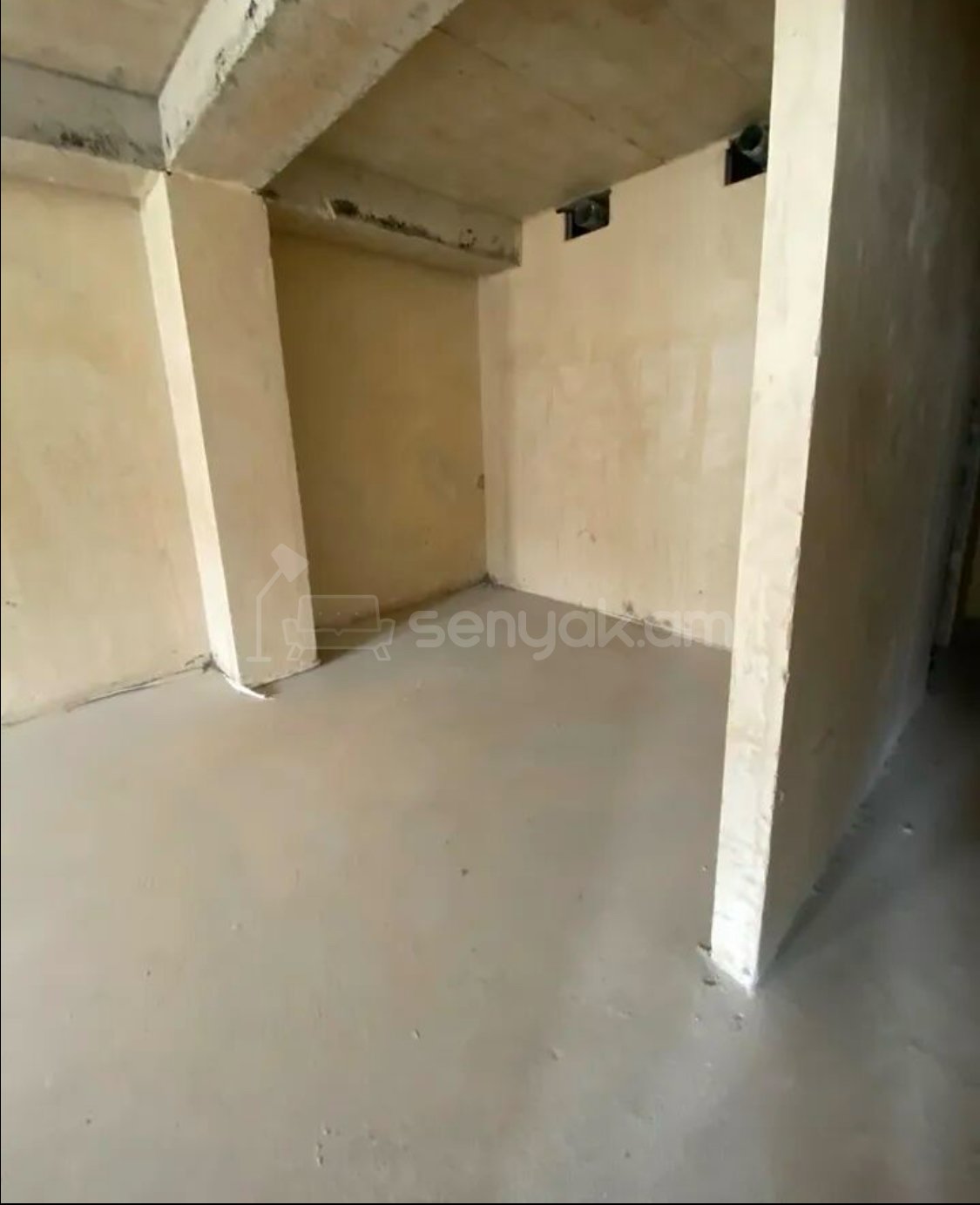 2 Սենյականոց Բնակարան Նորակառույցում, 57քմ, 4/4 հարկ, Զրոյական Վիճակում