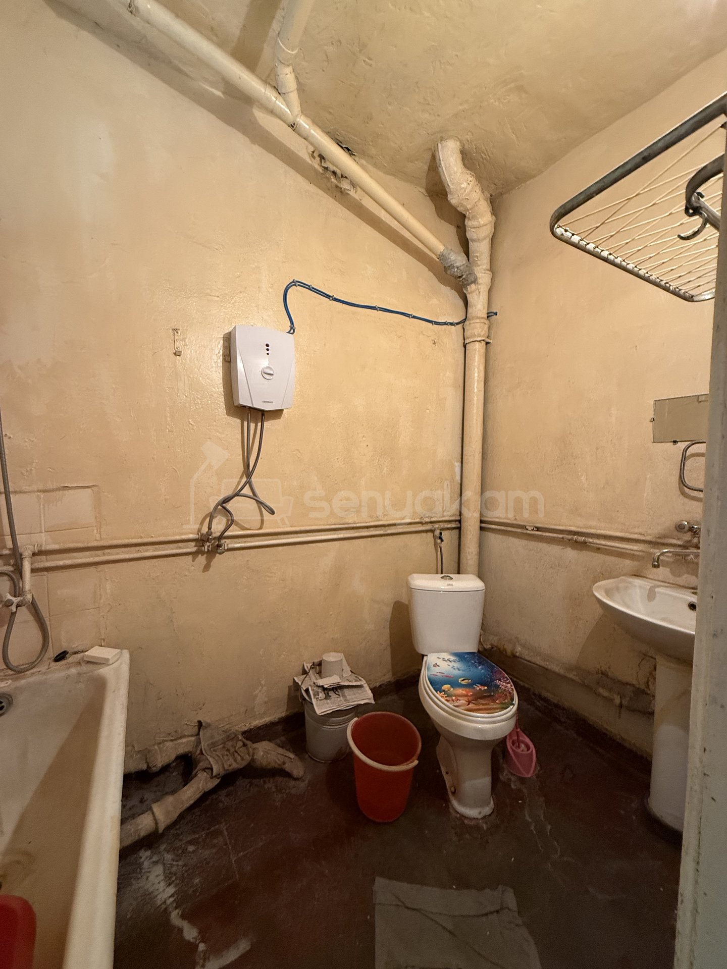 2 Սենյականոց Բնակարան Քարե Շենքում, 54քմ, 3/5 հարկ, Պետական Վիճակում