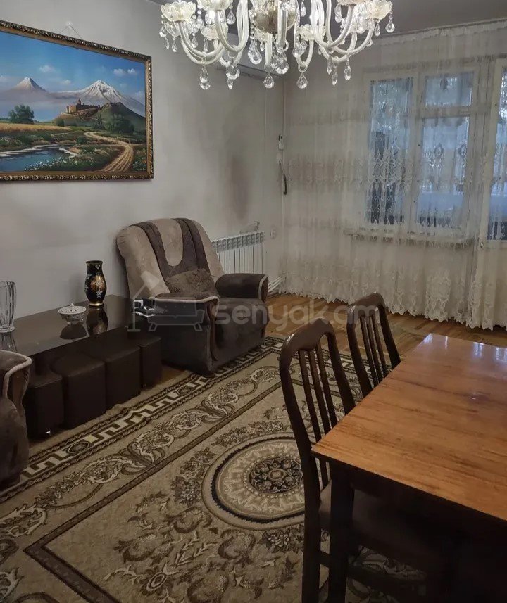 2 Սենյականոց Բնակարան, 60քմ, 1/9 հարկ, Պետական Վիճակում